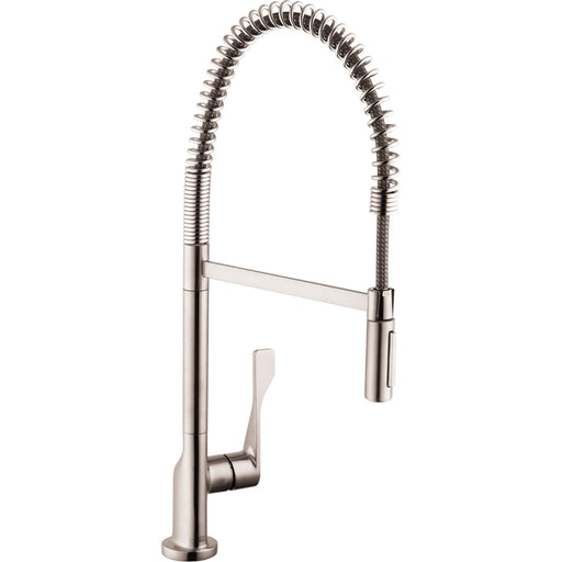 Hansgrohe - Spültisch EHM AXOR CITTERIO Semi-Pro 39840800 edelstahl m.Ausziehbrause