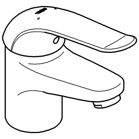 Grohe - WT EHM EUROECO SPECIAL 32762 glatter Körper chrom