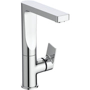 Ideal Standard - WT-Armatur EDGE, 5 l/min, m.Ablgarn., m.hohem schwenkb.Ausl.,Ausld.140mm,Chrom
