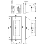 VILLEROY & BOCH - Badewanne Collaro 1800x800x620mm re-eckig m. System CC TP1 Stone White