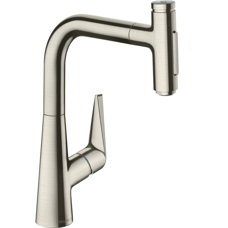 Hansgrohe - Spültischmischer 220 TALIS Select M51 Ausziehbrause 2jet sBox edelstahl-optik