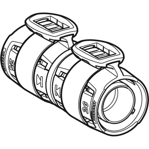 Geberit Vertriebs - FlowFit Übergang auf Fremdsystem d20-d20x2.8-2.9