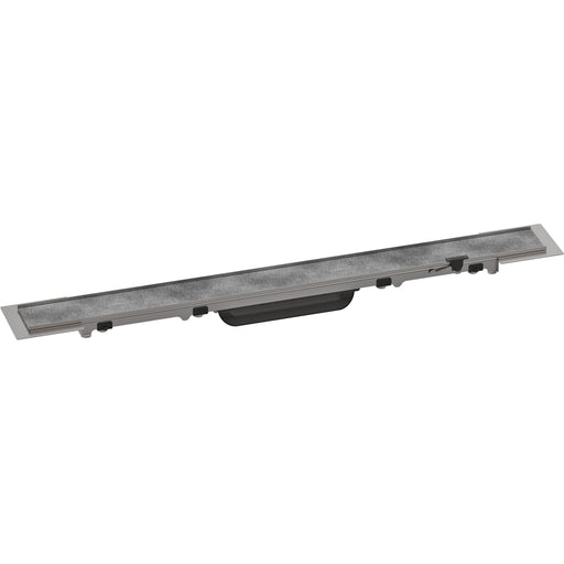 Hansgrohe - Duschrinne RAINDRAIN Rock 600 mm kürzbar und befliesbar