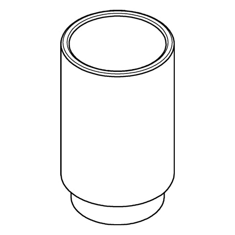 Grohe - Glas SELECTION 41029 für Halter 41027 weißglas