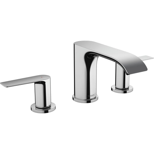Hansgrohe - 3-Loch Waschtischarmatur 95 VIVENIS mit Zugstangen-Ablaufgarnitur chrom