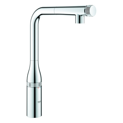 Grohe - SPT-Batterie ESSENCE Smart Control 31615 L-Ausl. azb. Spülbrause chrom