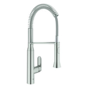 Grohe - EH-Spültischbatterie K7 MEDIUM 31379 mit Profibrause supersteel