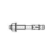 Walraven - WTB1 Bolzenanker M8x100/3mm