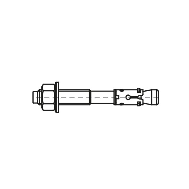 Walraven - WTB1 Bolzenanker M8x100/3mm