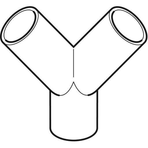 Geberit Vertriebs - PE Hosenabzweig 2 x 30Gr d50/40 361.459.16.1