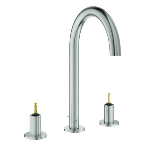 Grohe - 3-L-WT-Batterie Atrio Private C. 20593 für Hebelgriffe supersteel