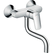 Hansgrohe - Spültischmischer LOGIS Schwenkauslauf chrom Wandmodell