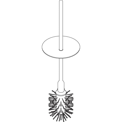 Hansgrohe - Stiel mit Bürste AXOR STARCK 40889000 chrom