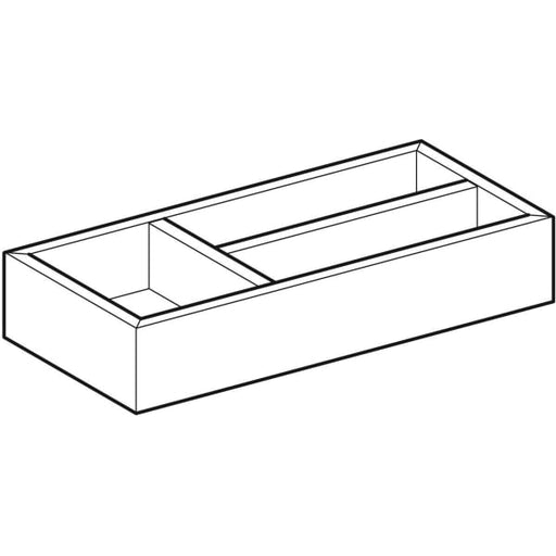 Geberit Vertriebs - Smyle Square Schubladeneinsatz T-Unterteilung, 32,3x5,9x15cm, lava