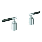 Grohe - Hebelgriffe Atrio Private C. 48465 Vanilla Noir Caesarstone chrom
