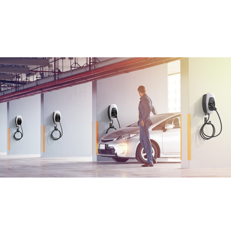 Delta - Wallbox 11 kW AC MAX Basic inkl. 5 Meter Typ 2 Ladekabel