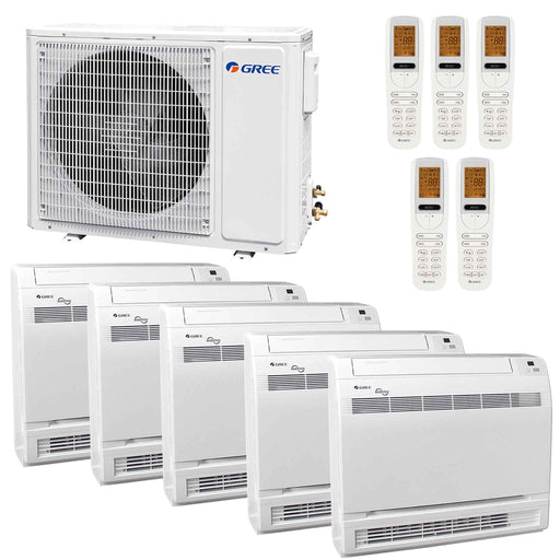 Gree - Truhengerät Multisplit Klimaanlage (5 × Truhengerät + Außeneinheit)