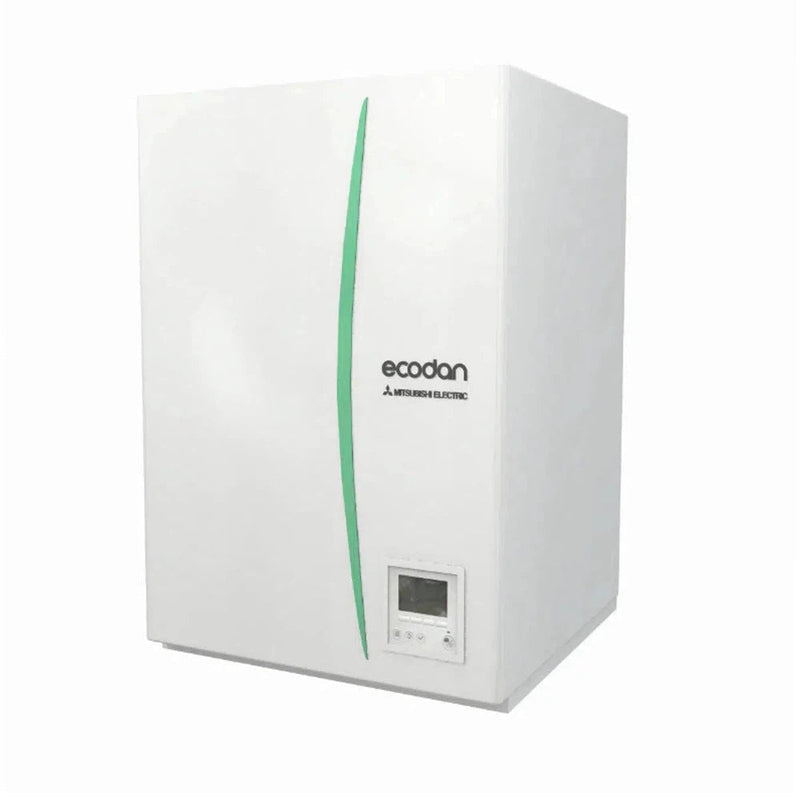 Mitsubishi Electric - Monoblock Wärmepumpe - 6,0 kW Ecodan Power Inverter mit Hydromodul 9,0 kW Heizstab PUD-SWM60VAA + EHSD-YM9D