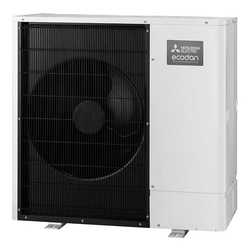Mitsubishi Electric - Monoblock Wärmepumpe - 6,0 kW Ecodan Power Inverter mit Hydromodul 9,0 kW Heizstab PUD-SWM60VAA + EHSD-YM9D