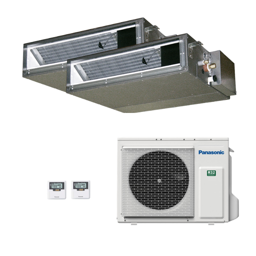 Panasonic Kanalgerät CD3EAW Multisplit-Klimaanlage 2× Kanalgerät