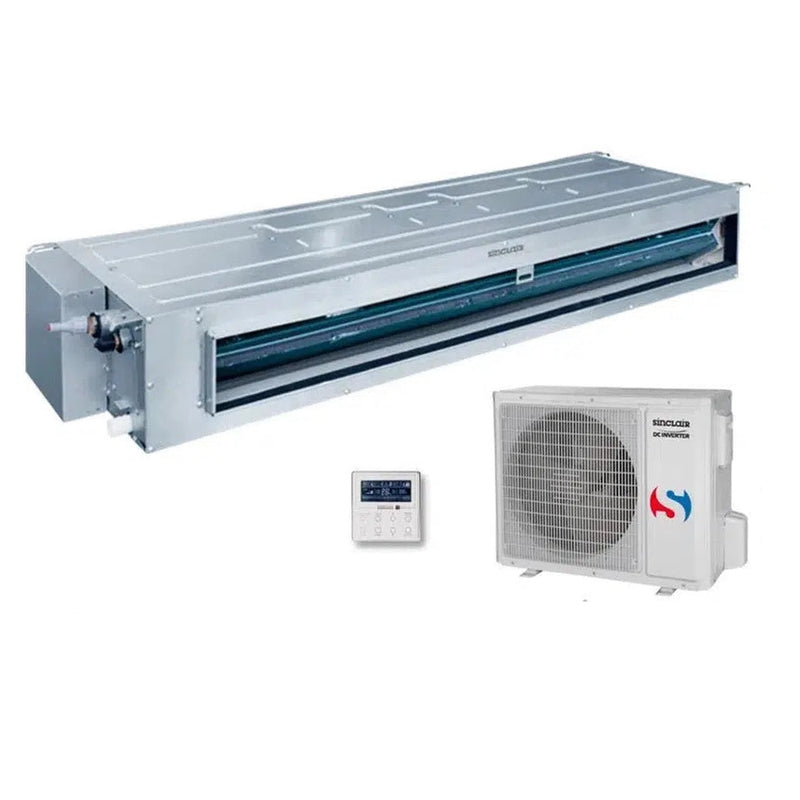 Sinclair - Kanalgerät Set 8,5 kW - ASD-30BI + Außengerät ASGE-30BI R32 Klimaanlage