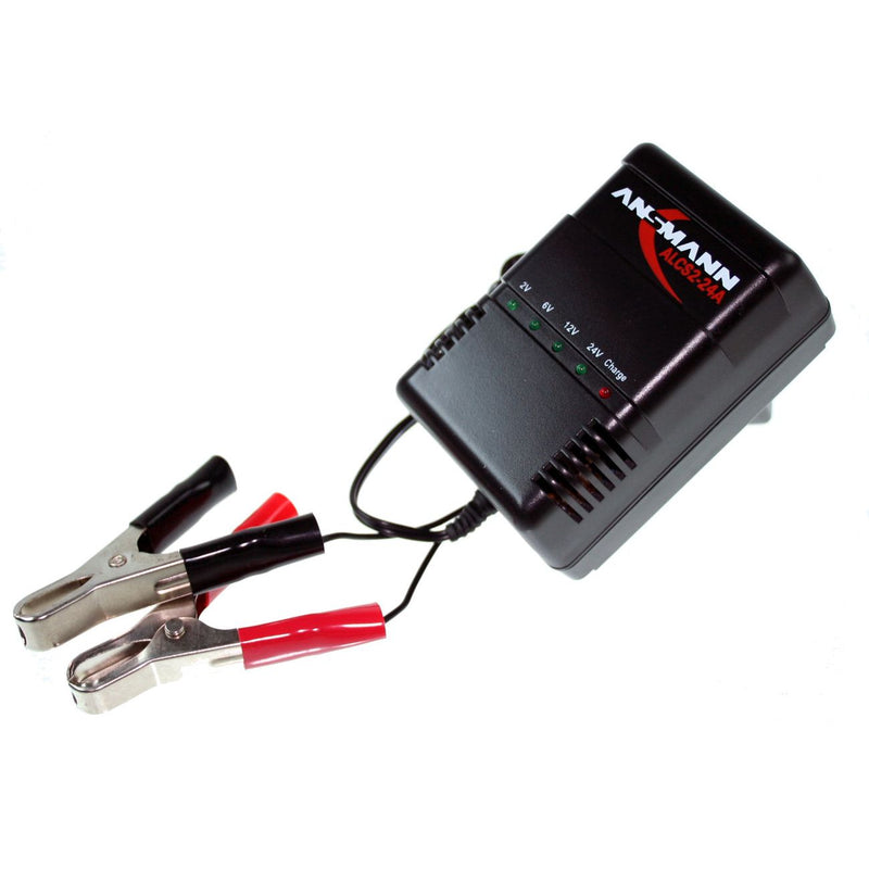 Hückmann - Universal-Ladegerät Ladegerät Bleiakkkus ALCS2-24A 2V/6V/12V/24VALCS2