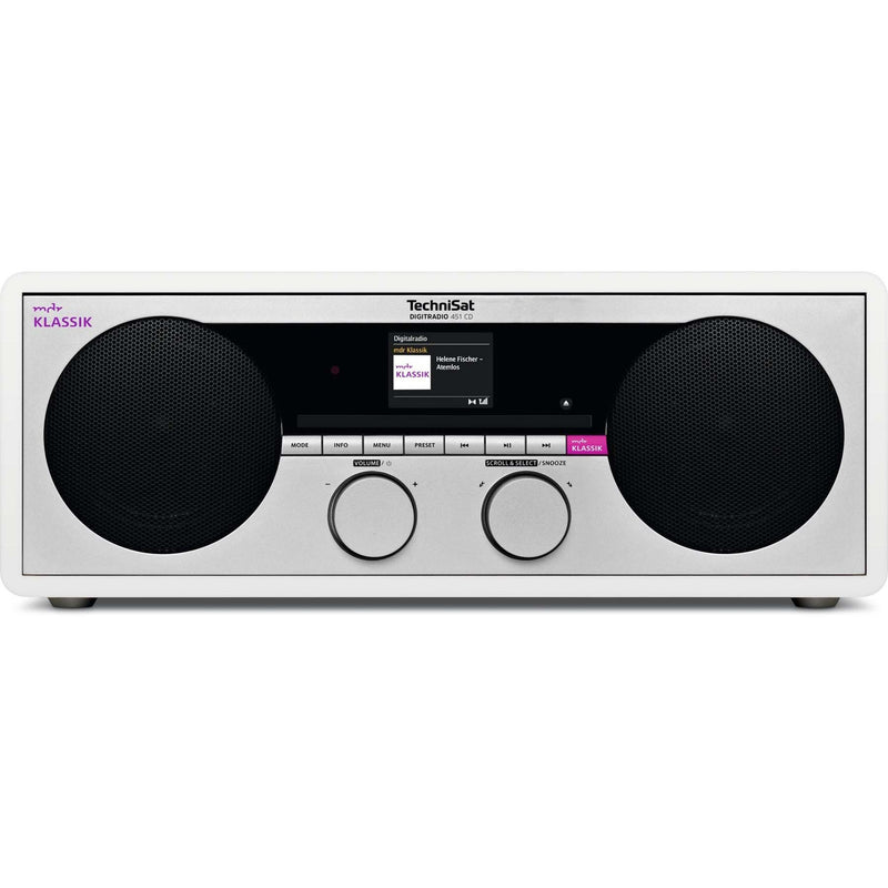 TechniSat - Radio DAB+ Digitalradio DIGITRADIO451CD ws mdr Klassik Edition