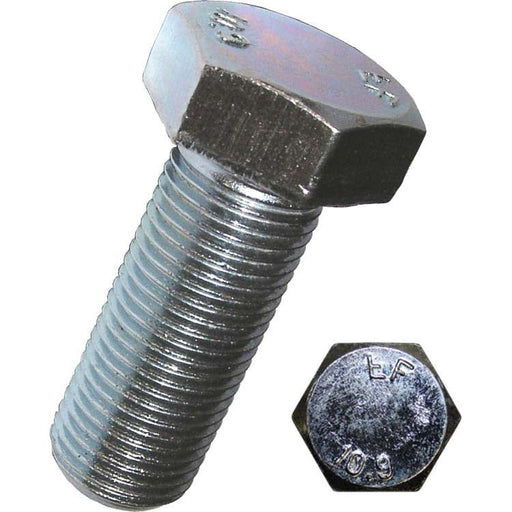 Dresselhaus - Maschinenschraube/Bolzen Sechskantschrauben 0262/002 16x1,5x50 DIN 961 Feingew.10.9 − 25 Stück