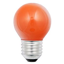 Scharnberger+Hasenbein - Allgebrauchsglühlampe Tropfenform Tropfenlampe 45x69mm 40274 E27 230V 15W orange