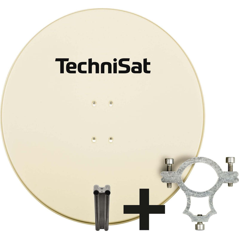 TechniSat - Satellitenantenne SAT-Außenanlage SATMAN1085/1444 850 Plus,beige
