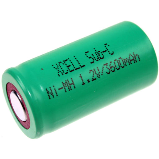 Hückmann - Akku Ni-MH 1,2V Sub-C X3600SCR 3600mAh Ind. XCell