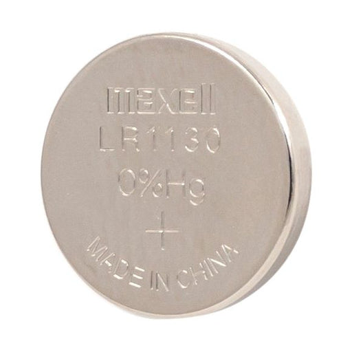 Hückmann - Batterie Knopfzelle 1,5V AG10 AG10/LR1130/(VE10) 10er Streif Maxell