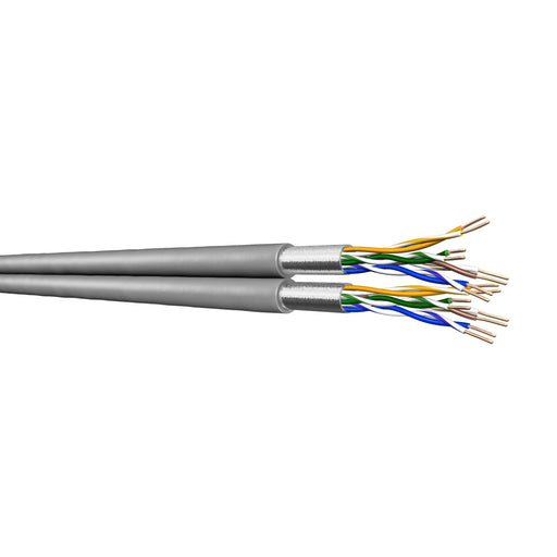 Draka Comteq (DNT) - Daten- und Kommunikationskabel UC300 S24 Kat.5e grau LSHF 60017488-Eca-T500 8P F/UTP AWG24 − 500 Meter