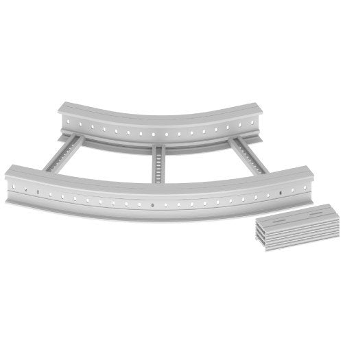 Unex - Bogen für Kabelleiter Flachbogen 45 Grad 67637-04 135x600 R600 U23X