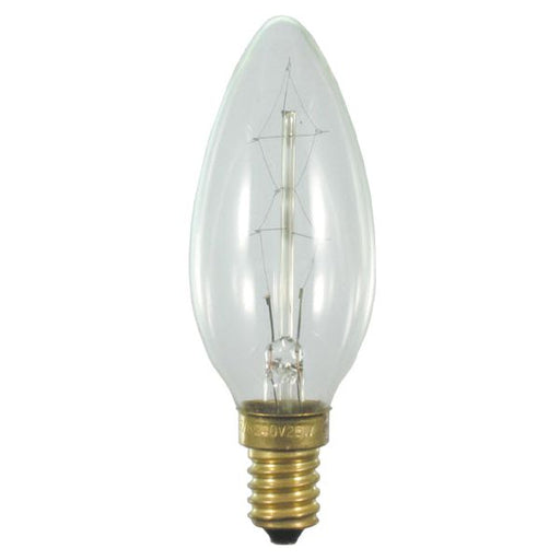 Scharnberger+Hasenbein - Allgebrauchsglühlampe Kerzenform Rustika Kerzenlampe 35x101 49909 E14 230V 25W klar