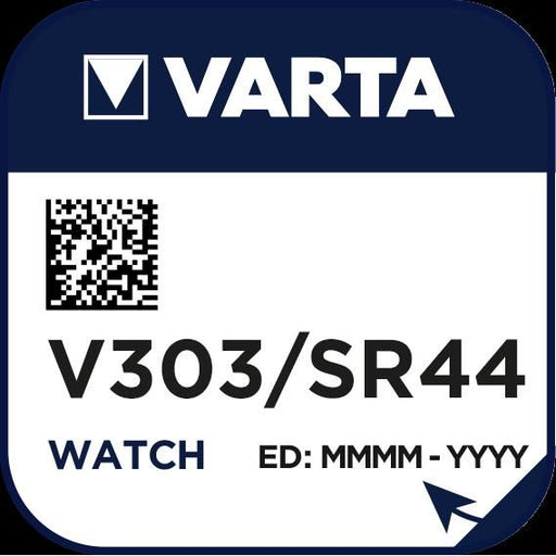 Varta Cons.Varta - Batterie Uhren-Batterie V 303 Stk.1 1,55V/160mAh/Silber