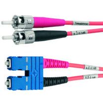 Telegärtner - Patchkabel LWL Duplexkabel SC/ST 100012628 62,5 OM1 10m