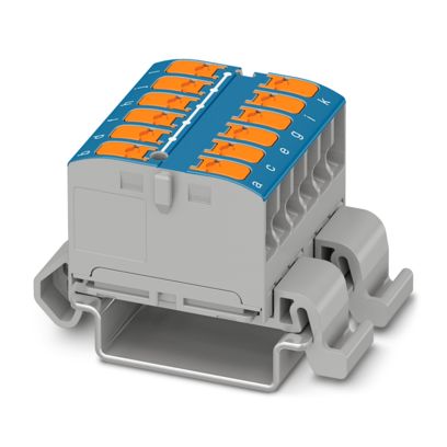 Phoenix Contact - Durchgangs-Reihenklemme Verteilerblock PTVFIX 12X2,#1019533 − 20 Stück