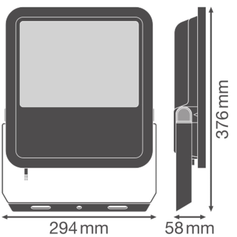 Ledvance - Downlight/Strahler/Flutlicht LED-Schweinwerfer FLAREAV100WML840A48. ML, 840