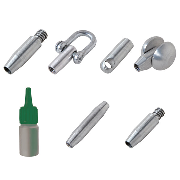 Klauke - Gewindehülse Verbindungshülse 52055372 für Stab D=9mm