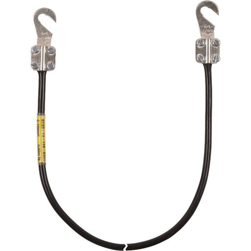 DEHN - Zubehör/Ersatzteile für Erdung und Blitzschutz Erdungsleitung EL16L6.05M 2KSO 8.10 16qmm, L6,0m sw