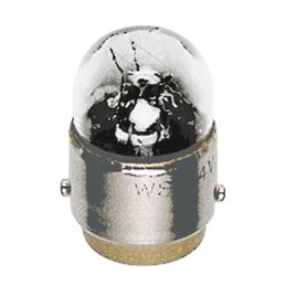 Scharnberger+Hasenbein - Anzeige- und Signallampe Doppelfadenlampe 14x24mm 29905 Ba15d 24V 3W