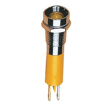 Scharnberger+Hasenbein - Leuchtmelder, Komplettgerät LED-Signallampe Innenrefl. 38148 5mm 24-28VDC bl IP67