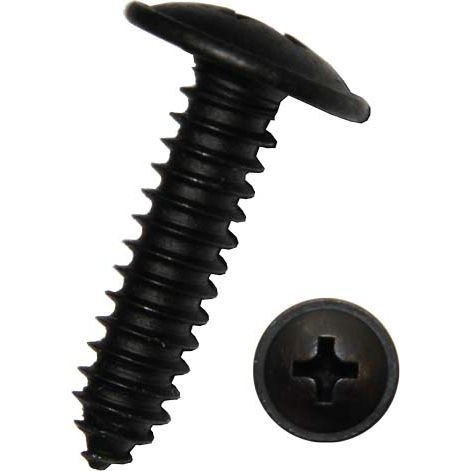 Dresselhaus - Blechschraube Blechschrauben-Linsenkopf 4621/051/51 4,2x13 schwarz verzinkt − 100 Stück
