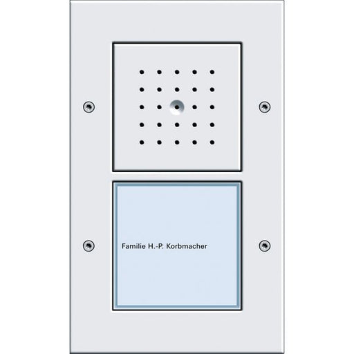 Gira - Türstation für Türkommunikation Türstation 126666 AP 1fach reinweiß