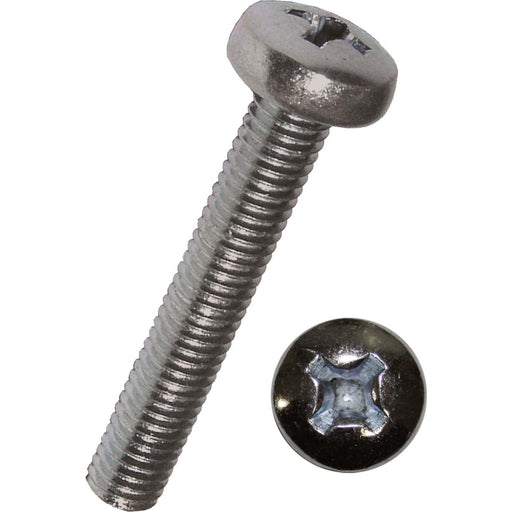 Dresselhaus - Maschinenschraube/Bolzen Linsenschraube 3421/000/01 5x35 Kreuzschlitz H A2 − 500 Stück