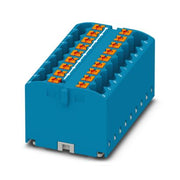 Phoenix Contact - Durchgangs-Reihenklemme Verteilerblock PTFIX 18X2,5 BU-EX − 8 Stück