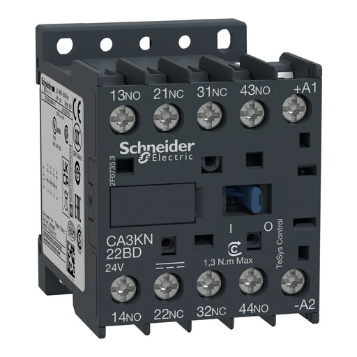 Schneider Electric - Hilfsschütz, Relais Hilfsschütz CA3KN22SD 2S, 2Ö, 72V DC