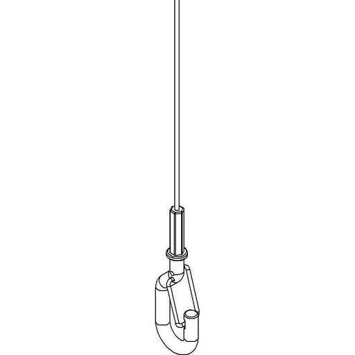 Niedax - Drahtseilabhängung Seilabhängungs-Set GAH-3/4 Haken − 10 Stück