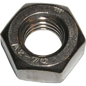 Dresselhaus - Mutter Sechskantmuttern 3366/000/53 8 Edelstahl A2 − 25 Stück